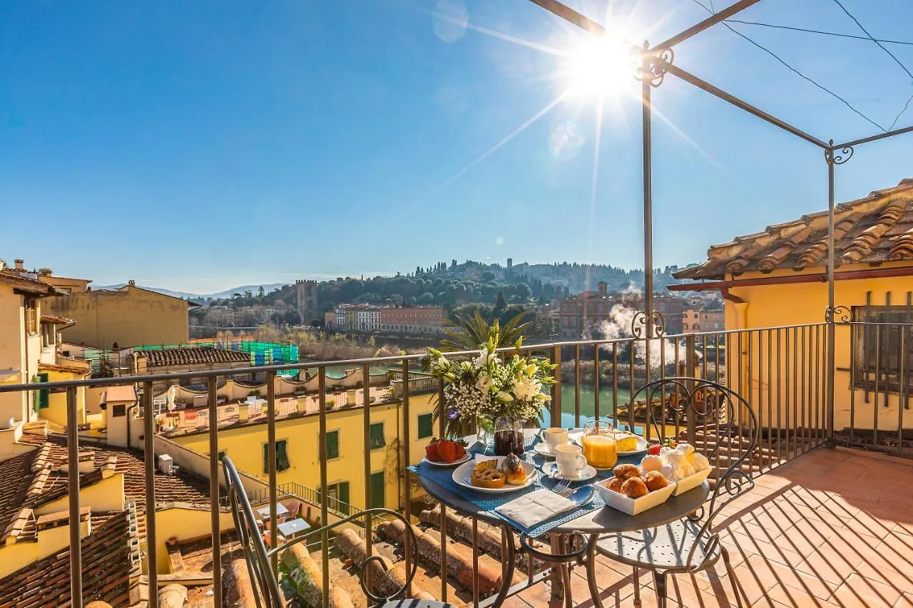 公寓 La Dimora Nova Florence With Terrace